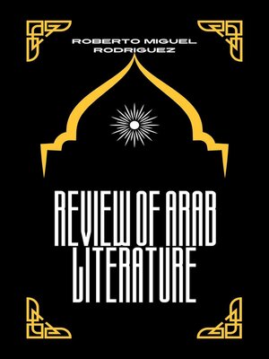 cover image of Review of Arab Literature